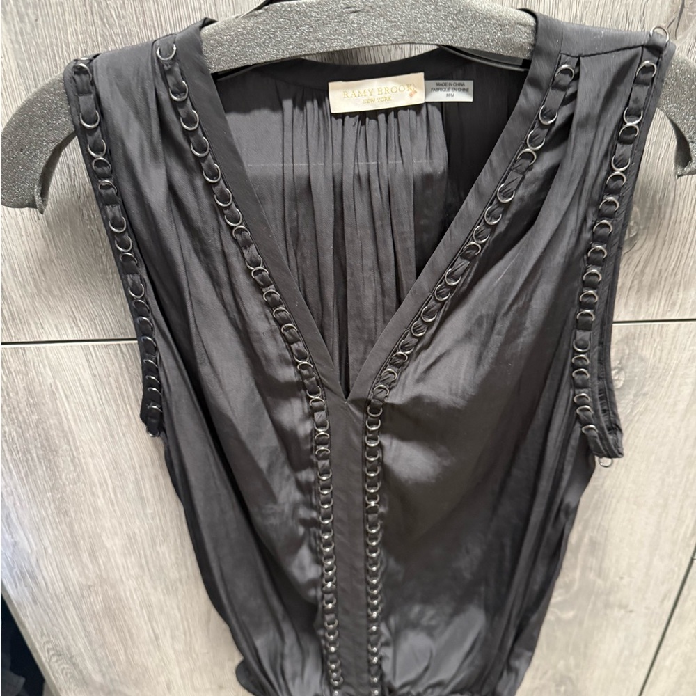 Ramy Brook Women Top with Chain Detail